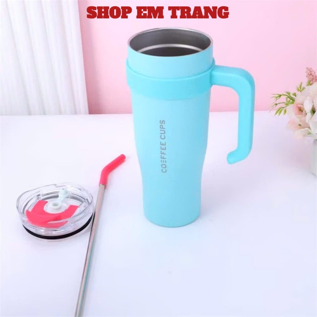 LY GIỮ NHIỆT COFFEE CUPS 1250ML , Cốc giữ nhiệt bằng thép không gỉ Sus304 1250ml, Cách nhiệt chân kh