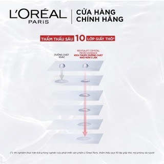 Dưỡng Chất Căng Mướt Da L'Oreal Paris Crystal Micro Essence 22ml