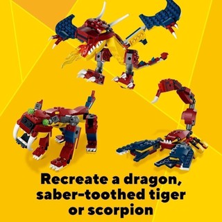 LEGO CREATOR 31102 Rồng Lửa ( 234 Chi tiết)