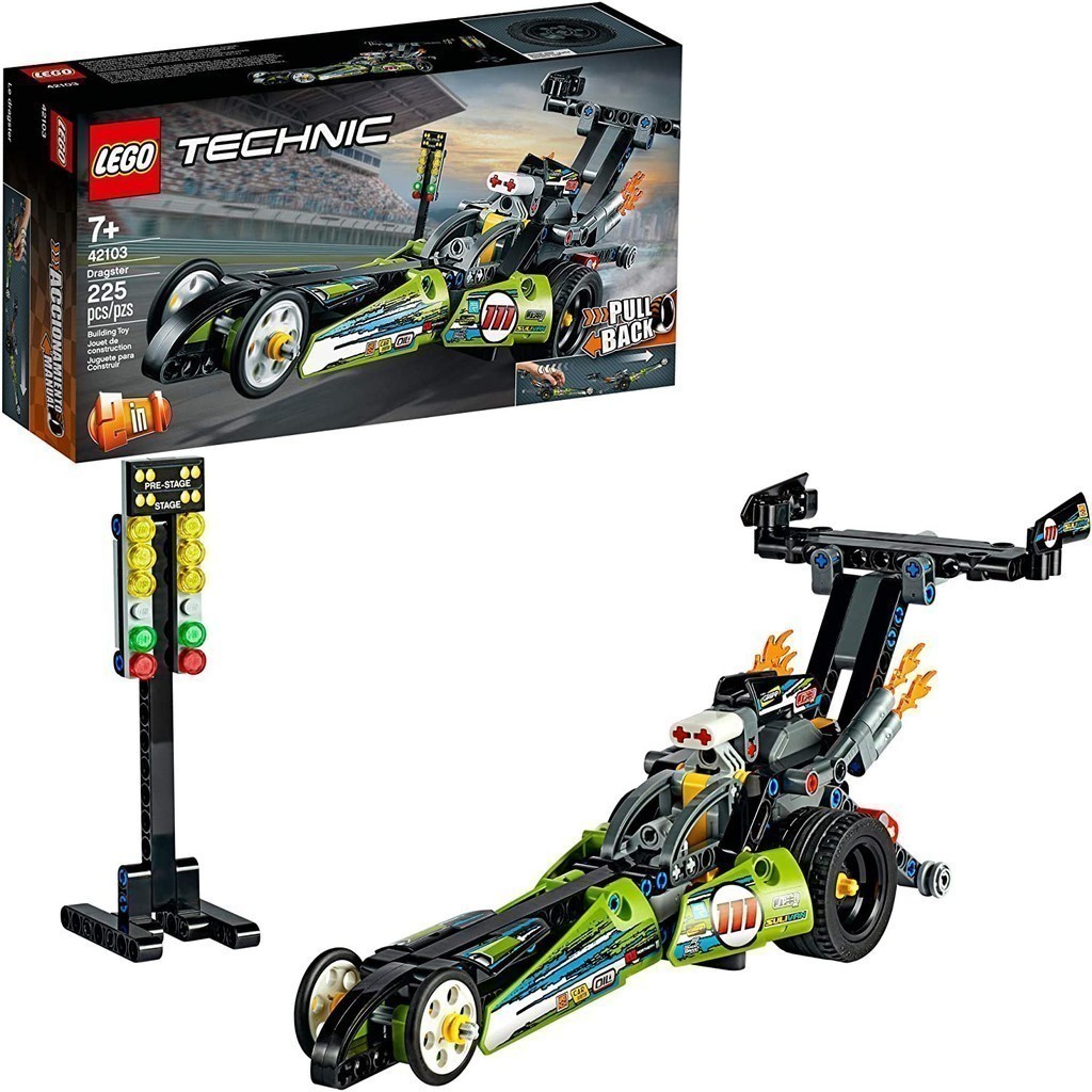 LEGO TECHNIC 42103 Xe Đua Đường Thẳng (225 chi tiết)