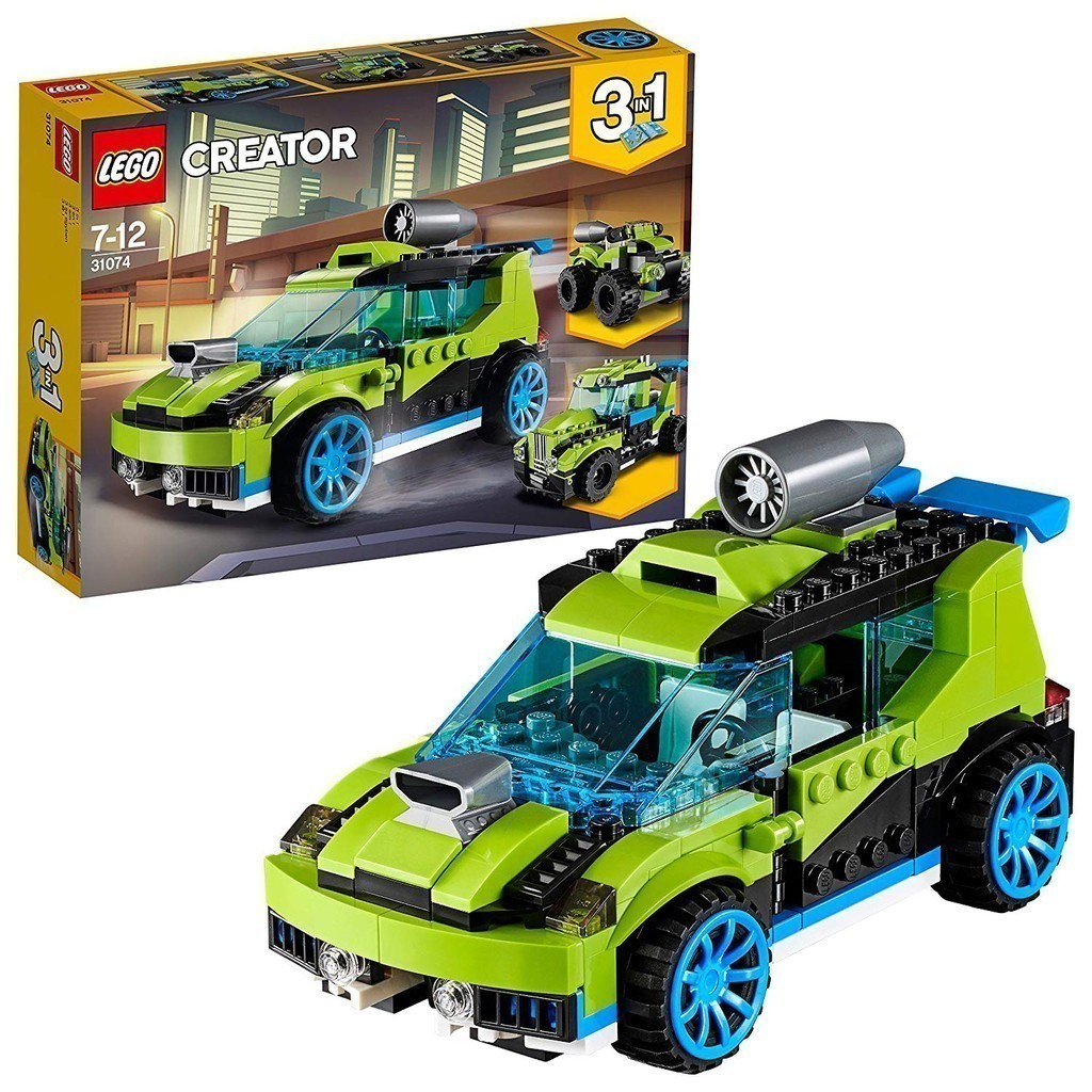 LEGO CREATOR 3in1 Xe Đua Động Cơ Tên Lửa 31074