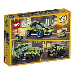 LEGO CREATOR 3in1 Xe Đua Động Cơ Tên Lửa 31074