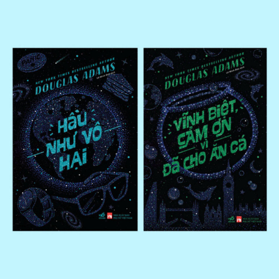 Sách - Combo Vĩnh biệt, cảm ơn vì đã cho ăn cá - Hầu như vô hại (Douglas Adams) - SNN