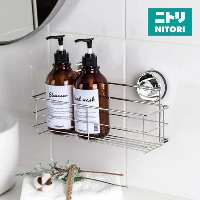 NITORI Kệ Inox Nhà Tắm Cred W300
