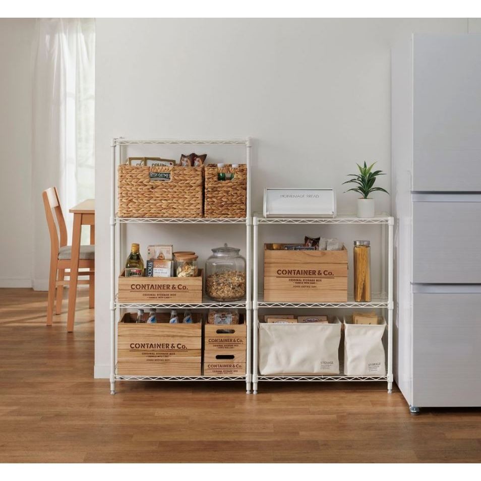 NITORI Kệ Thép Standard 6530 2 Tầng Wh