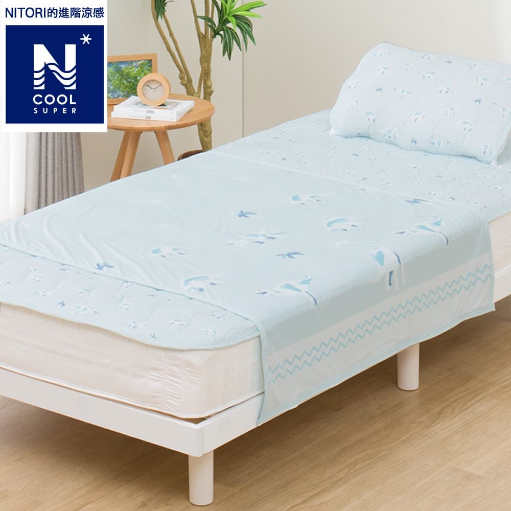 NITORI Chăn Hè Ncool Sp Bl Ds01 C-G Nhỏ