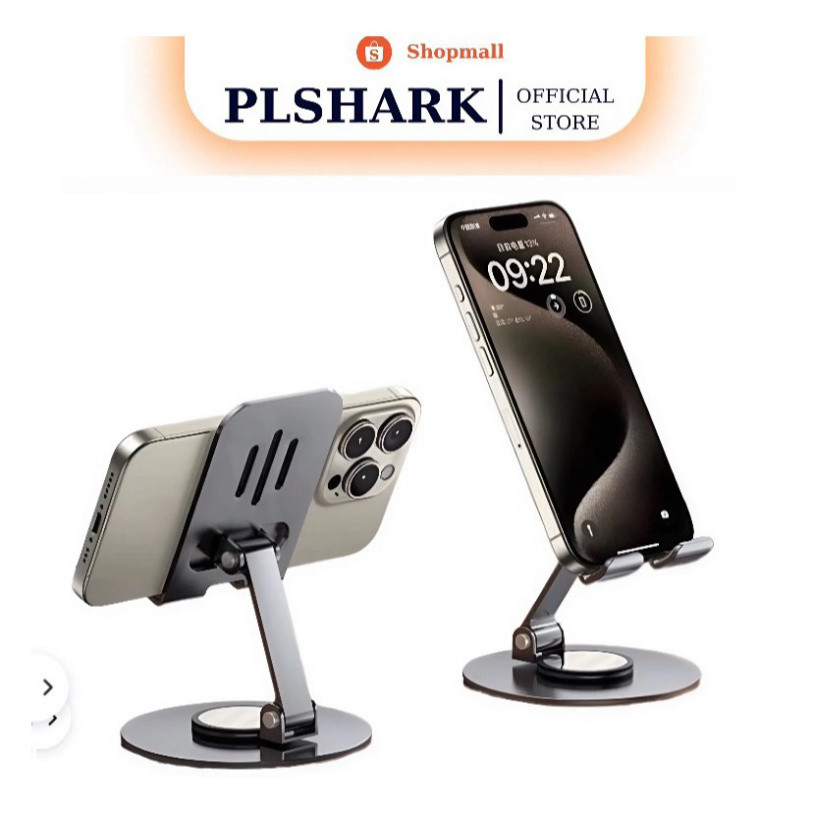Giá Đỡ Điện Thoại PLSHARK Xoay 360 Độ Chất Liệu Hợp Kim Nhôm Cao Cấp