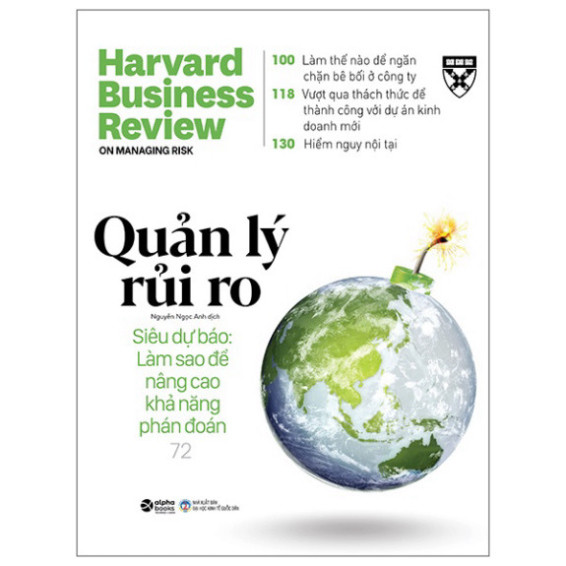 Sách - HBR Onpoint : Quản Lý Rủi Ro (Tái Bản 2022) - Alpha Books - SAP