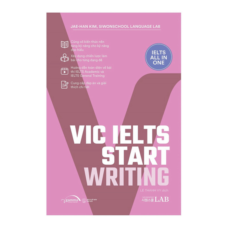 Sách - VIC IELTS Start Writing - IELTS All in One - SAP