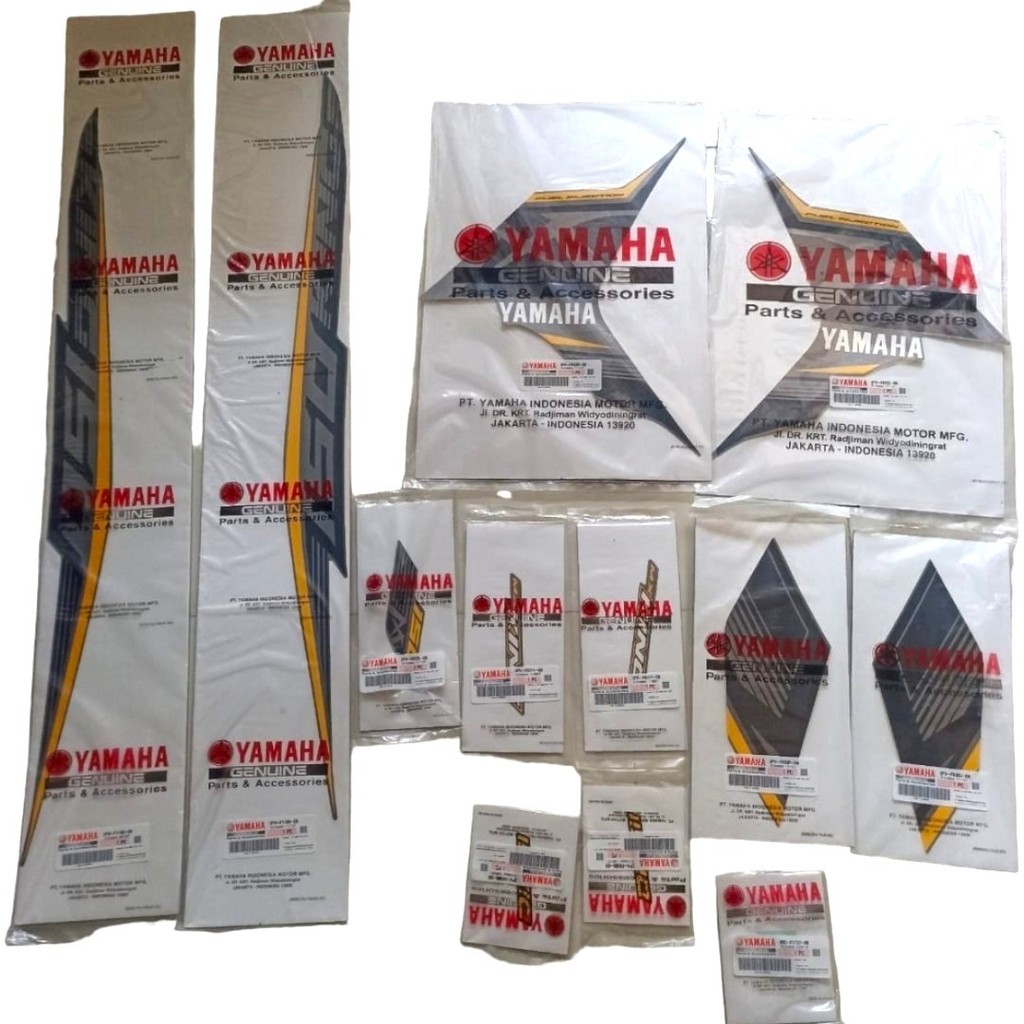 TEM MXKING 150 ĐỜI 2017 VÀNG ĐEN / UP EXCITER 150 ( ĐEN BÓNG + ĐEN NHÁM )