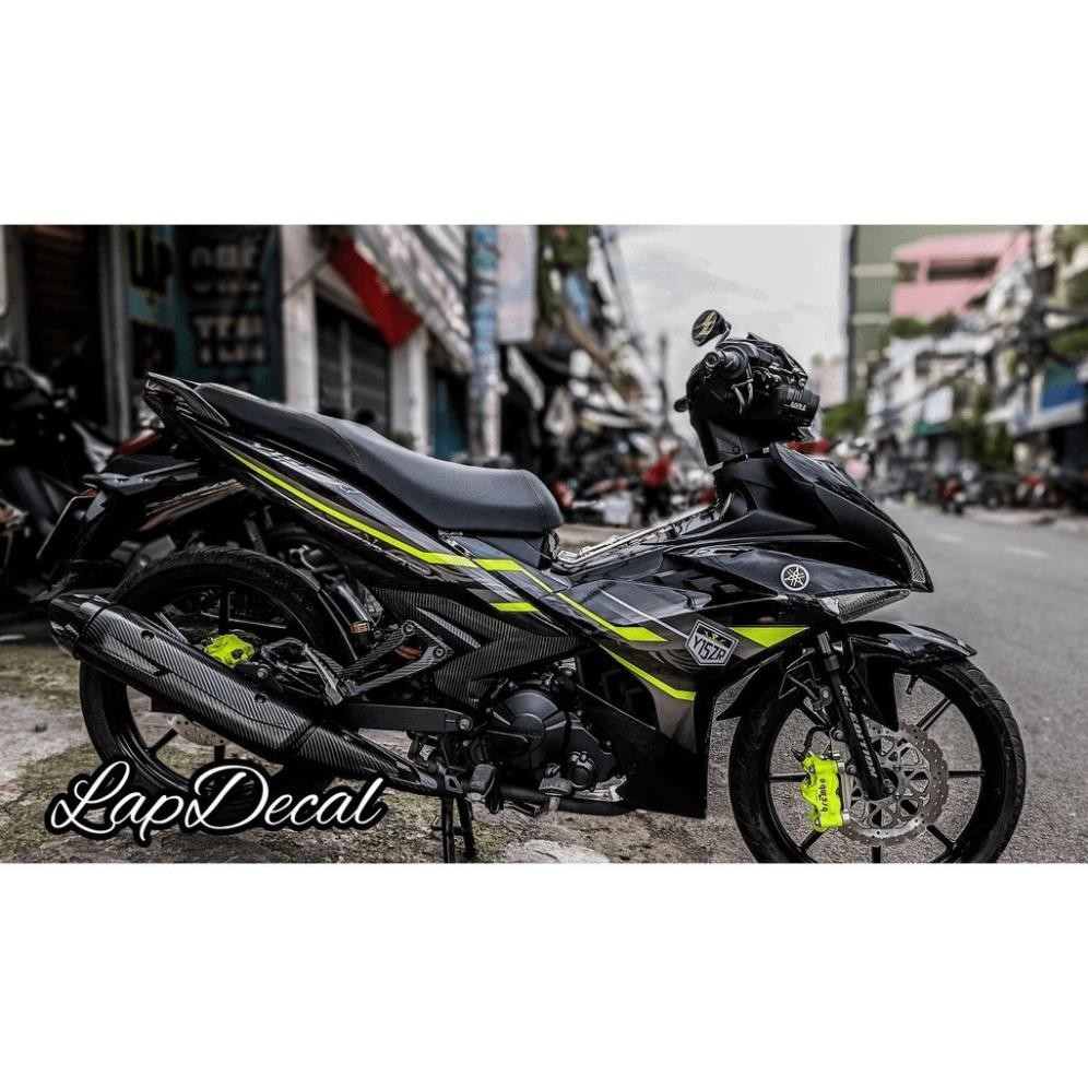 [FreeShip]  Tem rời Exciter 150 - Mẫu Y15ZR xanh lá nổi bật -  cực đẹp