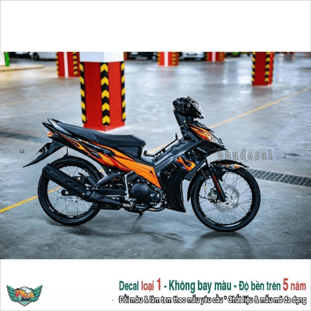 Tem rời Exciter 135 2010 lửa