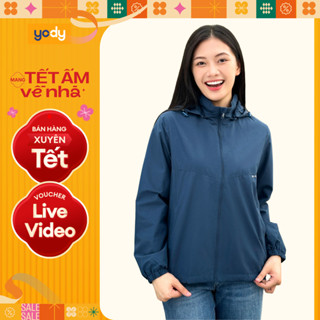 [SALE 30%] Áo khoác gió nam nữ 3C Plus YODY cao cấp chống nước cản gió cản bụi AKN5040