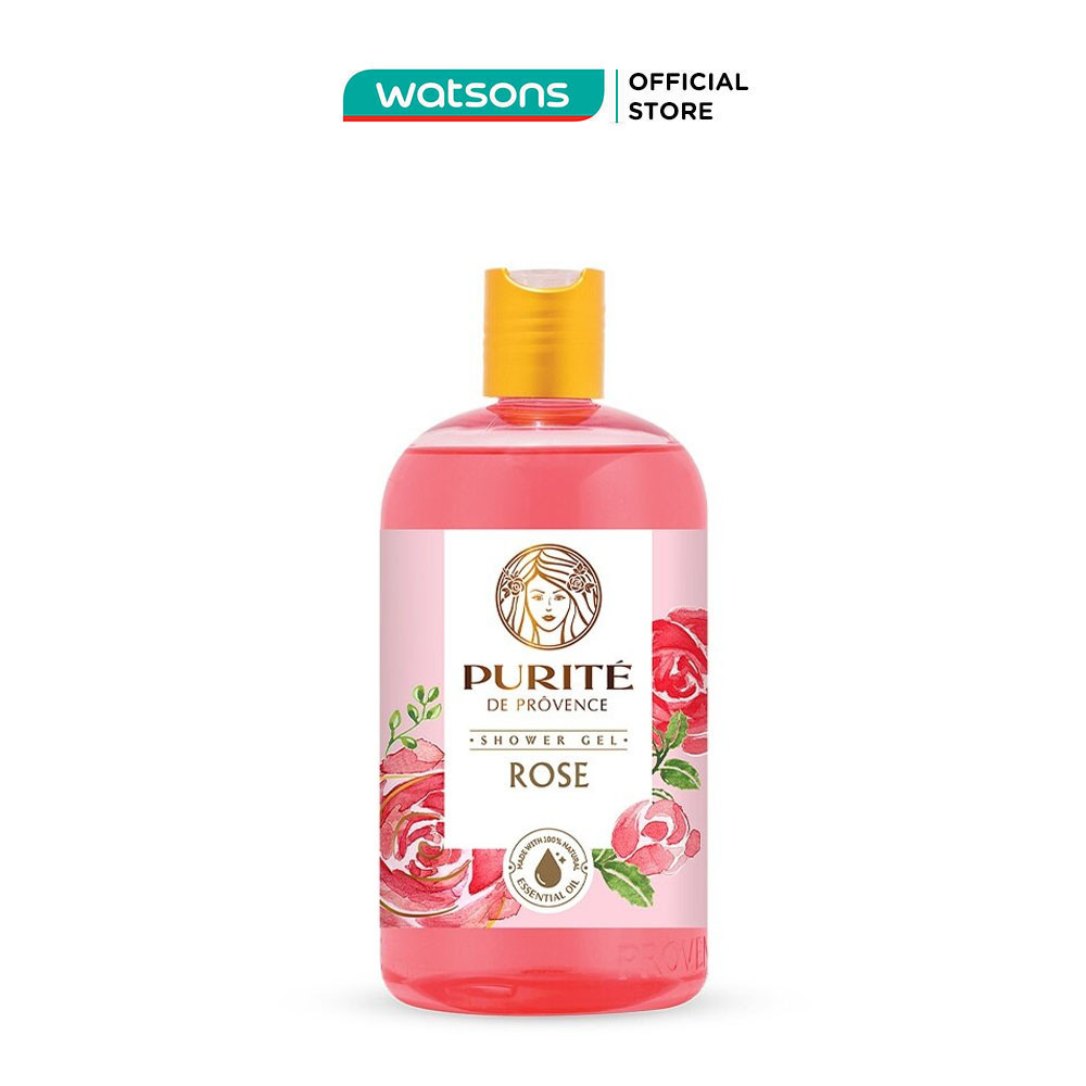 Sữa Tắm Purite Hoa Hồng 500ml