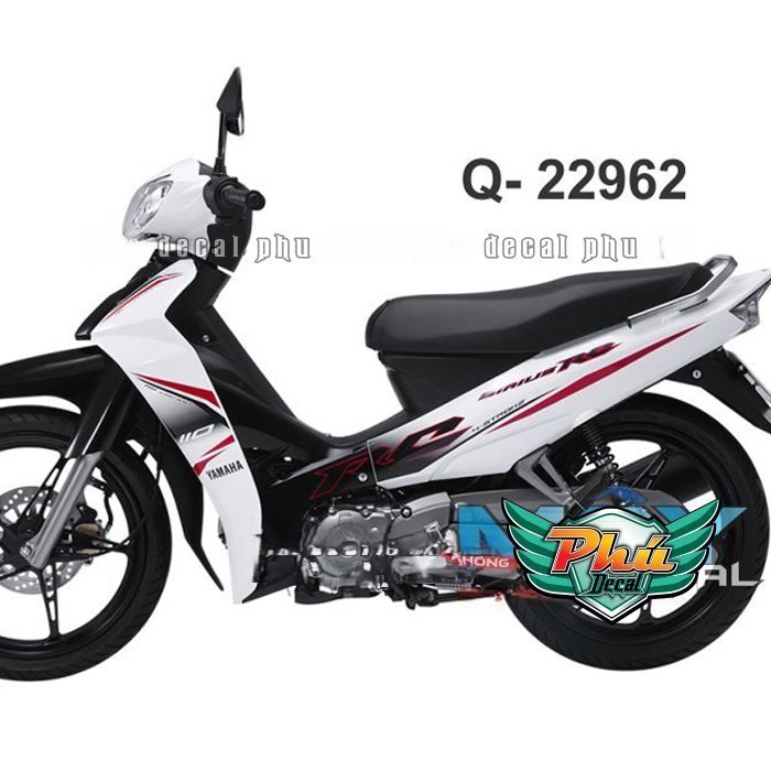 Tem rời Sirius RC 2019 trắng đen