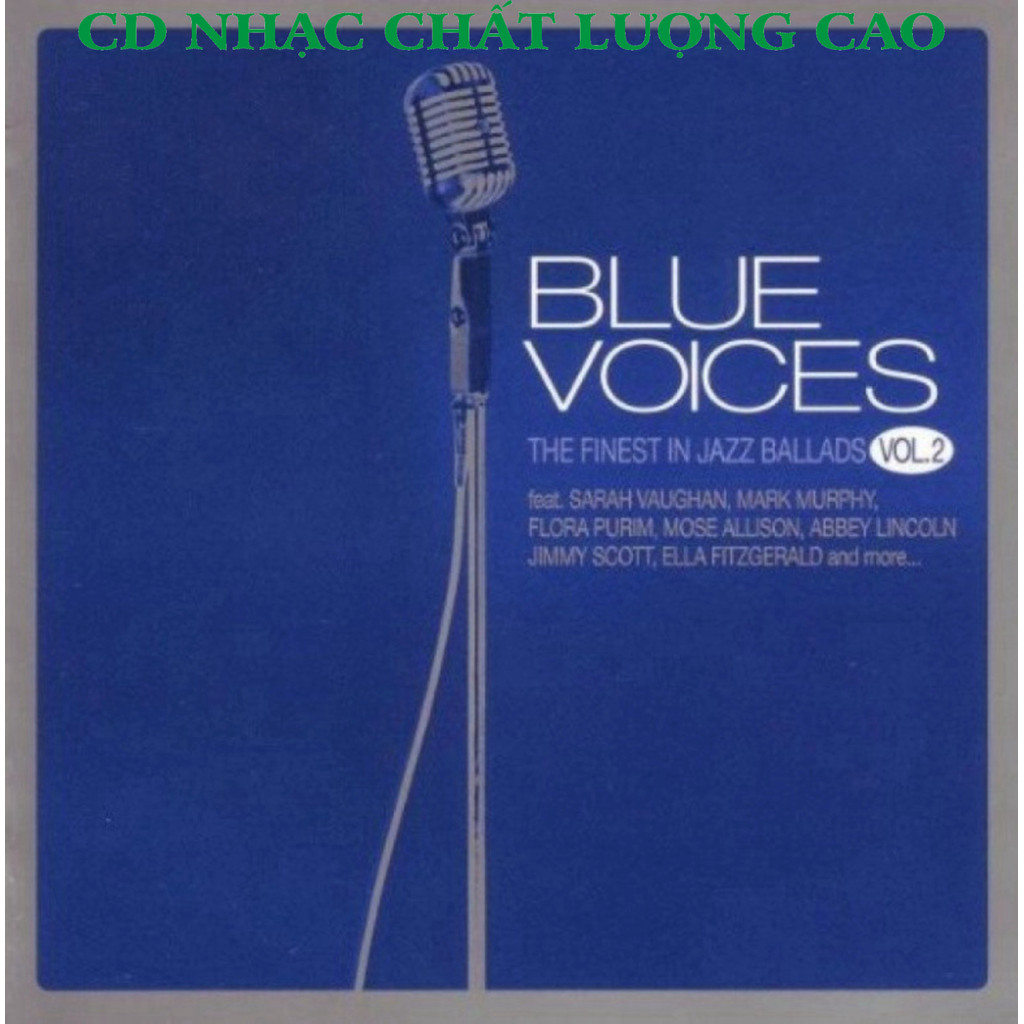 Đĩa CD 712 BLUE VOICES - THE FINEST IN JAZZ BALLADS VOL2 chất lượng cao cdnhacsaigon