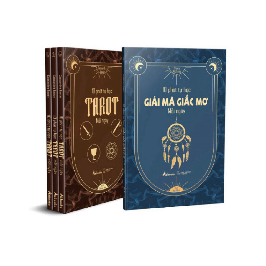Sách - Combo 10 Phút Tự Học Tarot mỗi ngày + 10 Phút Giải Mã giấc mơ - SAZ