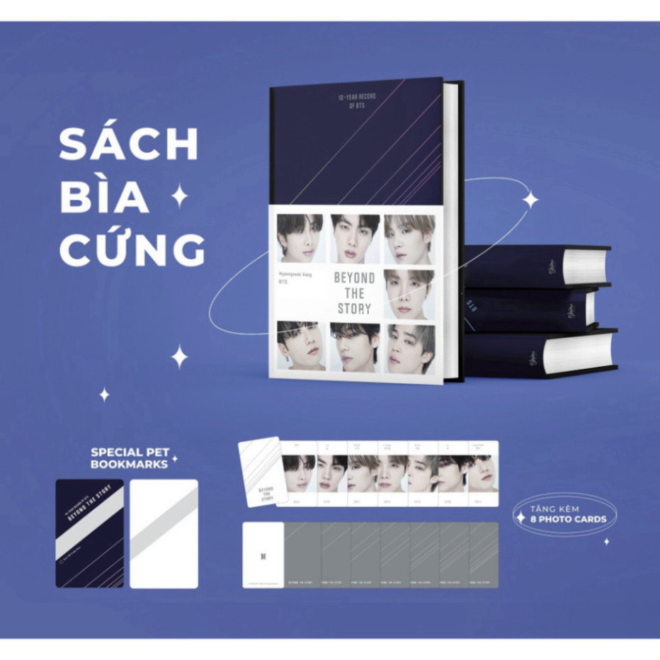 Sách - BEYOND THE STORY : 10-YEAR RECORD OF BTS  - SAZ