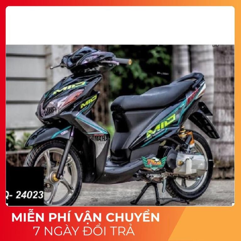 Tem Luvias Mio Xanh đen , xe đen