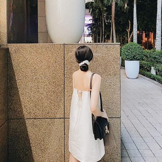 DOTTIE - Đầm Hở Lưng Trắng Nữ TD1303