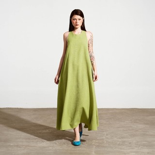 DOTTIE - Đầm maxi xoắn lưng - D0547