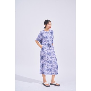 DOTTIE - Chân váy midi lưng thun S0083