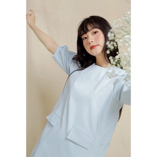 DOTTIE - Đầm ngắn phối túi D0157