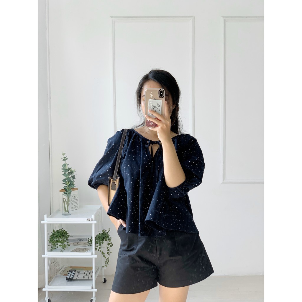 DOTTIE - Áo Kiểu Nơ Nữ T2521