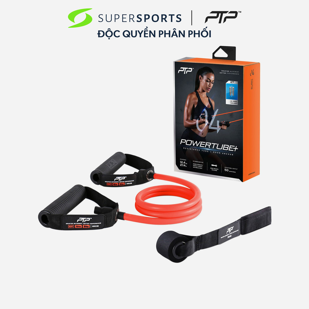 Dây Tập Đàn Hồi Ptp Powertube+ Heavy - Cam - PTP+4