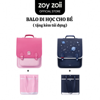 Balo chống gù cho bé trai bé gái đi học tiểu học chính hãng Zoyzoii cặp đi học Vintage Series Backpack B33
