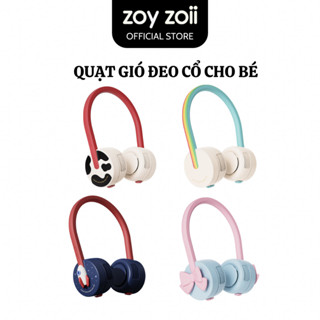 Quạt đeo cổ tích điện mini cho bé  Zoyzoii  Series Portable Neck Fan