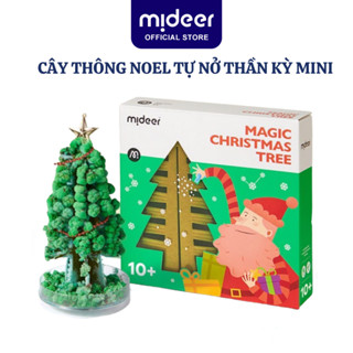  Cây thông noel tự nở thần kỳ mini phủ tuyết để bàn Mideer Magic Christmas Tree quà tặng giáng sinh 