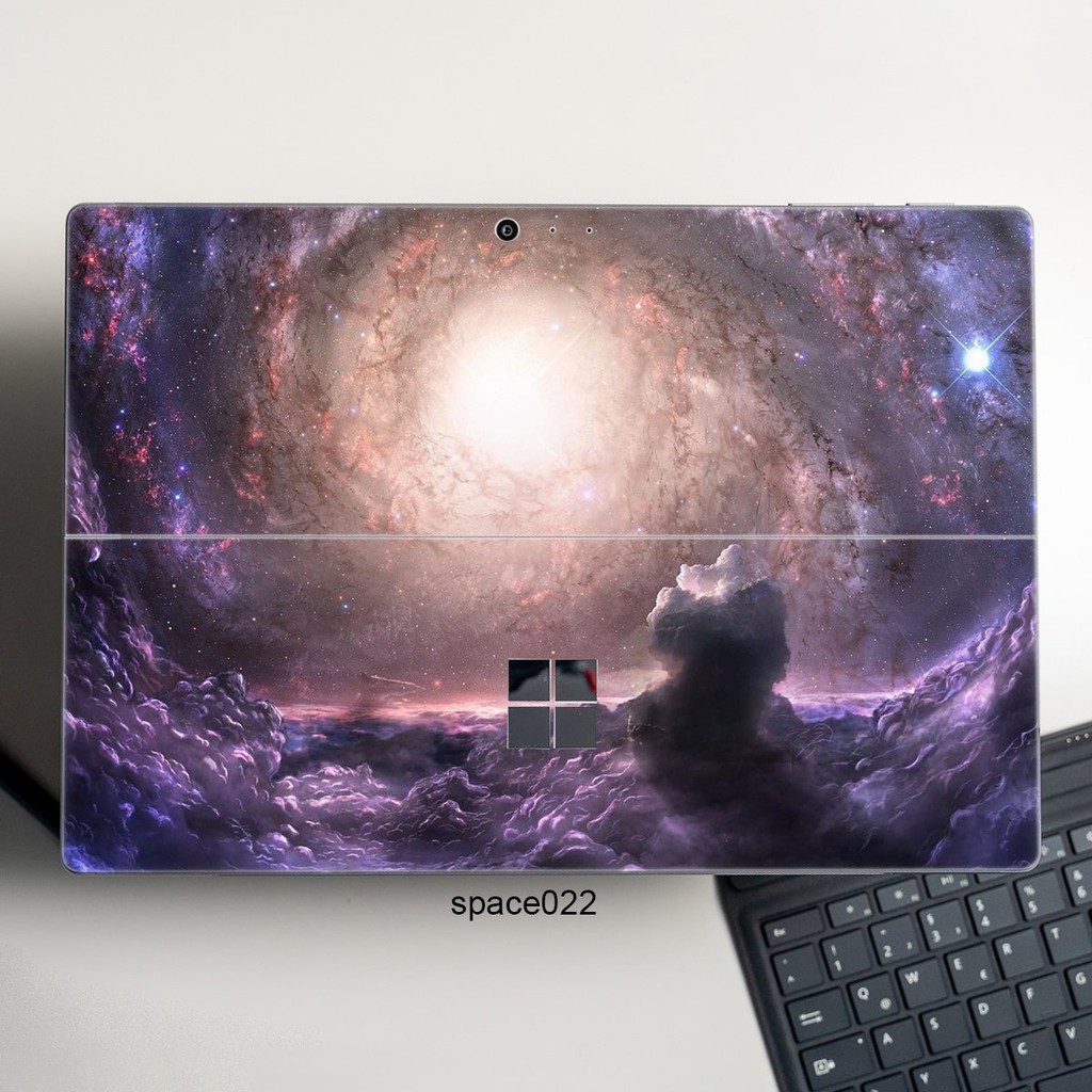 Skin dán hình không gian x04 cho Surface 3 10.8; Go, Go 2, Go 3; Pro 2 3 4 5 6 7 8 9 X