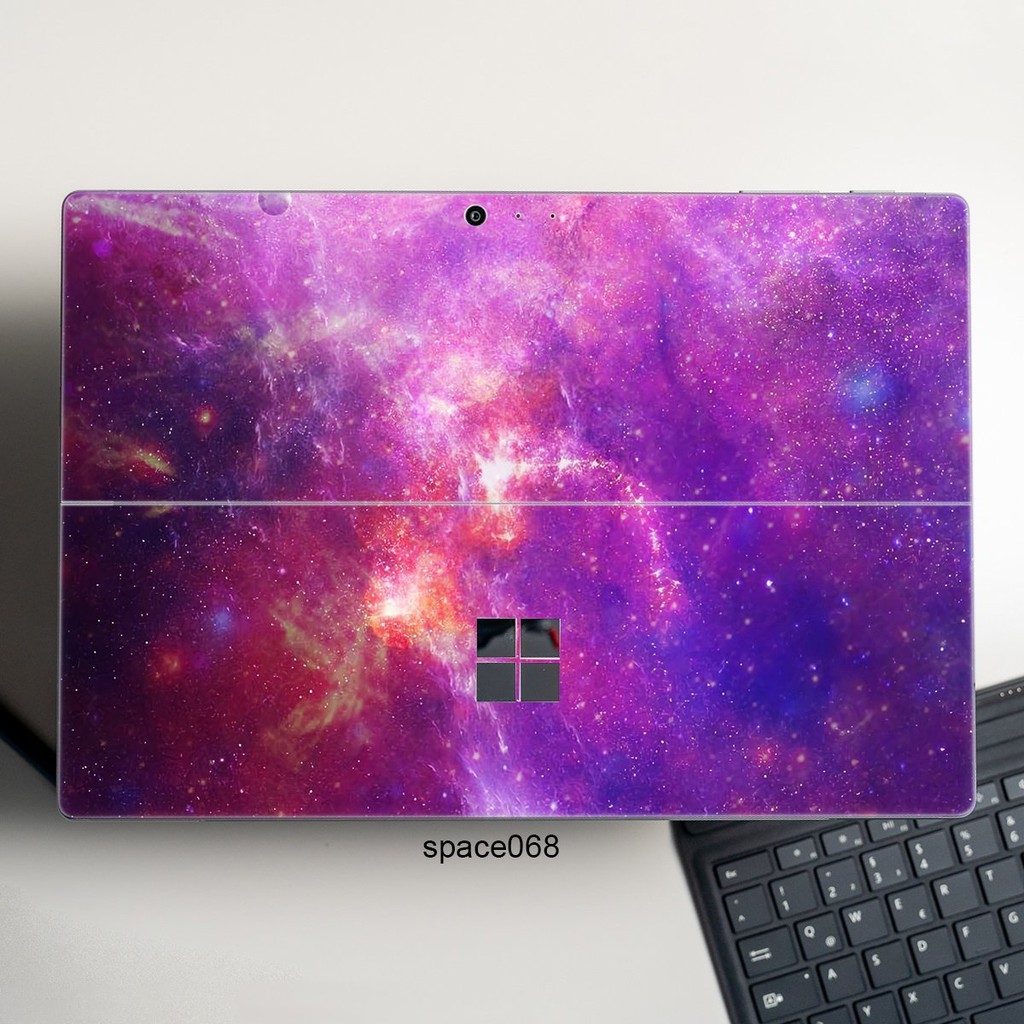 Skin dán hình không gian x12 cho Surface 3 10.8; Go, Go 2, Go 3; Pro 2 3 4 5 6 7 8 9 X