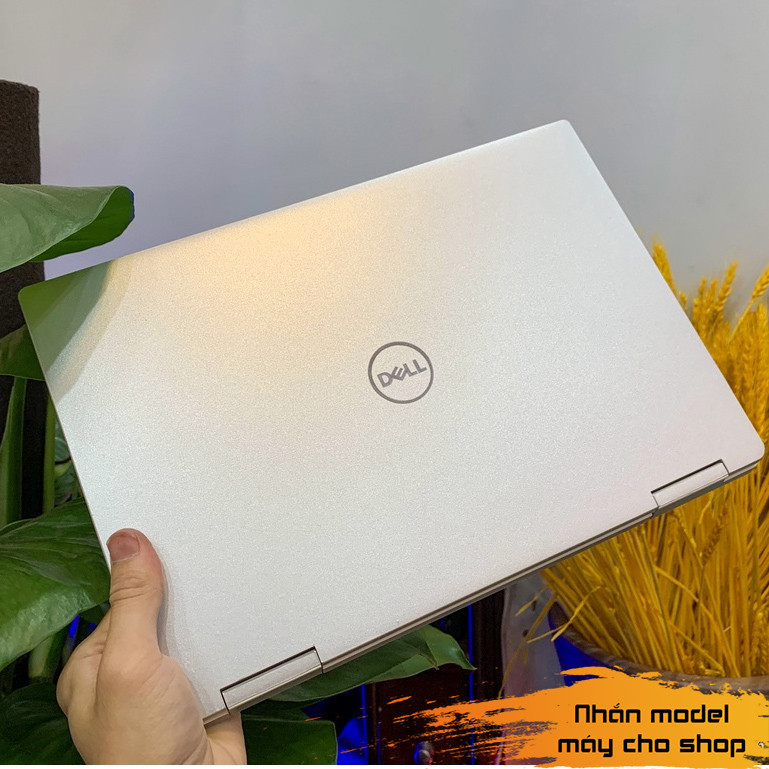 Skin laptop Dell Chrome bạc nhám