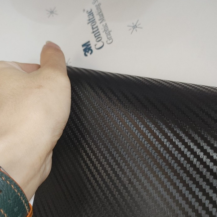Decal Film 3M mẫu vân carbon khổ A3, A4 A5 | 3M Controltac | Wrap Film | Nhập khẩu nguyên tấm