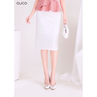   HOT  Chân váy bút chì GUCO sang trọn tôn dáng đẹp công sở - Trắng Đen - CV149 