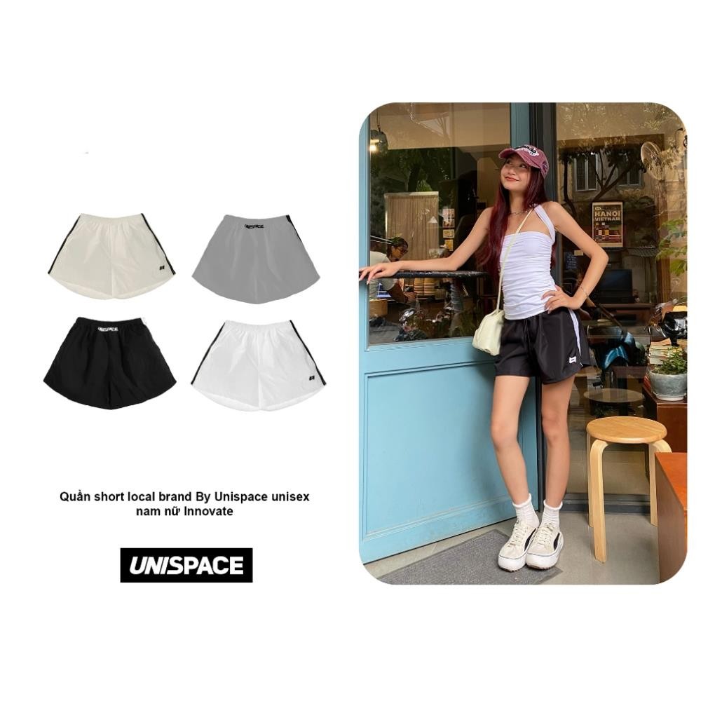 Quần short local brand By.Unispace unisex nam nữ Innovate