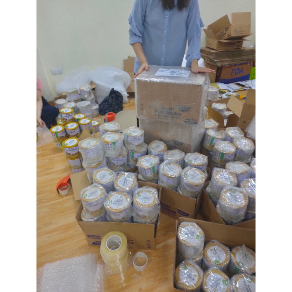 Sữa Nutri Fucoidan Plus - thực dưỡng miễn dịch fucoidan. Hộp 500g