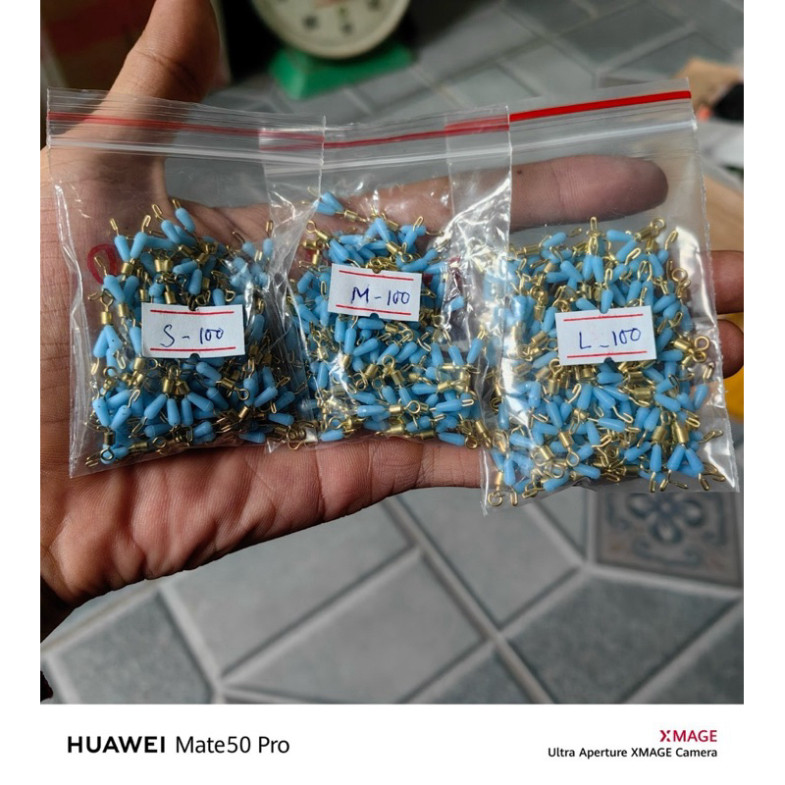 Khoá Link số 9 silicone xoay 360 độ chống rối gaubnc999