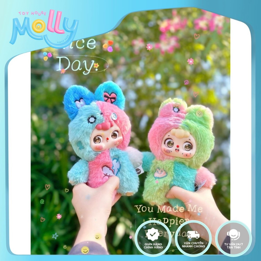 [SẴN- HỎA TỐC HCM]-[Blind Box/ hộp mù chính hãng] Gấu bông móc khoá DOUBAO Y2K VOL 4 - CHÍNH HÃNG