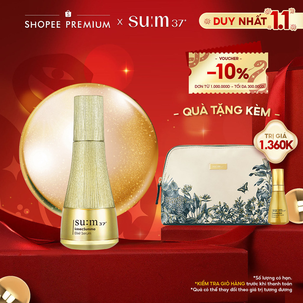 Tinh chất tái sinh da Su:m37 LosecSumma Elixir Serum 50ml