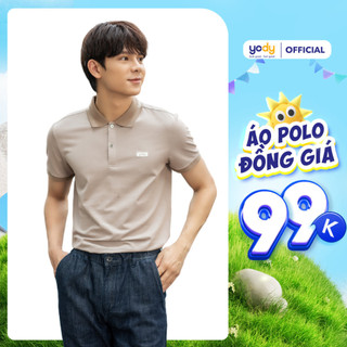 [ Đồng giá 99K ] Big Size Áo polo nam Yody chất vải mắt chim cộc tay áo phông kiểu dáng công sở APM5365 ( Size To)