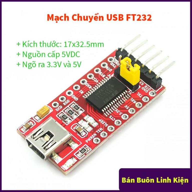 Mạch Chuyển USB UART TTL FT232 | FT232RL