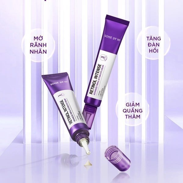 Kem Dưỡng Mắt Giảm Nếp Nhăn, Giảm Quầng Thâm Some By Mi Retinol Intense Advanced Triple Action Eye Cream 30ml