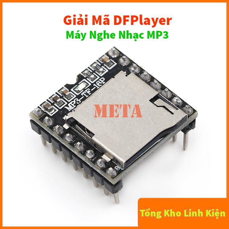 Mạch Giải Mã DFPlayer Máy Nghe Nhạc MP3