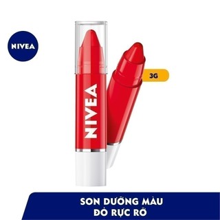 Son bút chì NIVEA đỏ rực rỡ (3g) - 85132