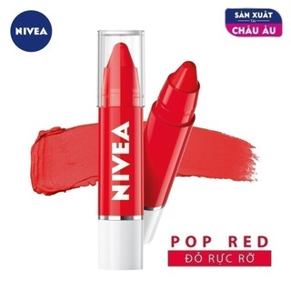 Son bút chì NIVEA đỏ rực rỡ (3g) - 85132