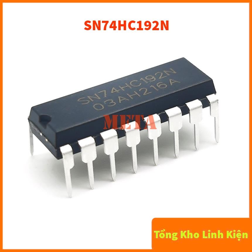 SN74HC192N Dip 16 Chân Cắm - SN74HC192 74HC192 HC192 74192