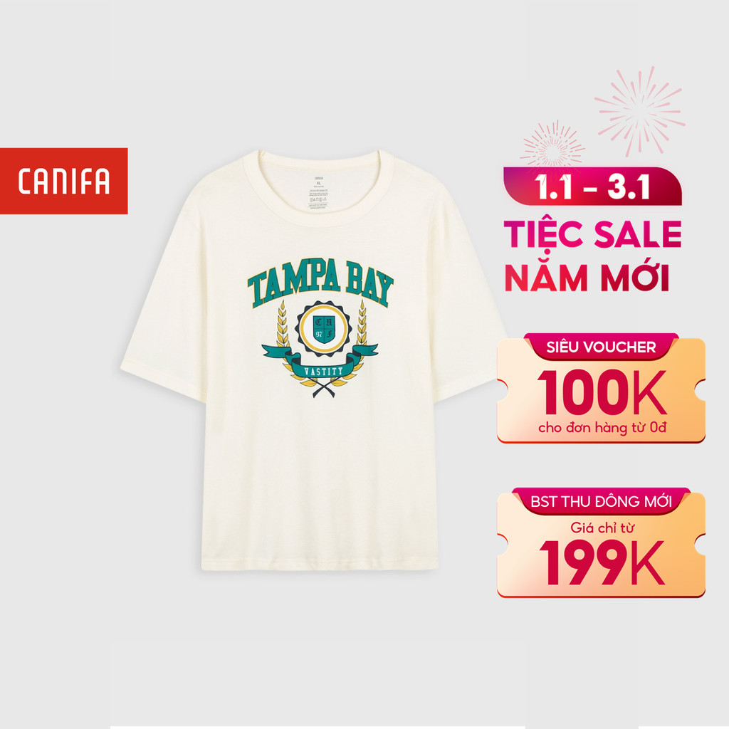 Áo phông nam CANIFA 8TS22W013